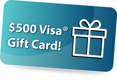 $500 visa gift card